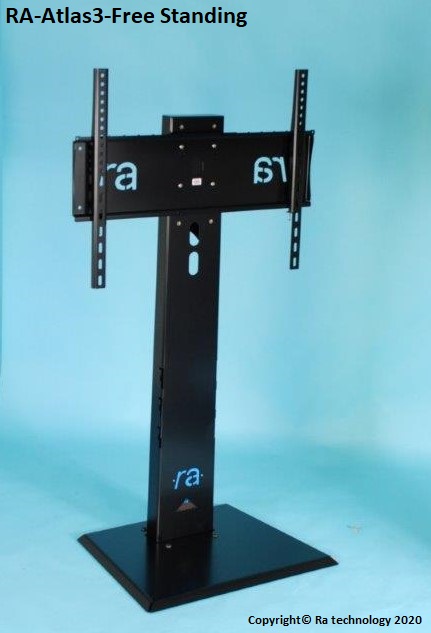 RA-Atlas-Manta-3 Free-Standing. Screens up to 75 inch and 75kg